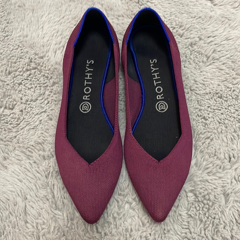ROTHY’S The Point Collection Women’s Shoe, Size 9.5